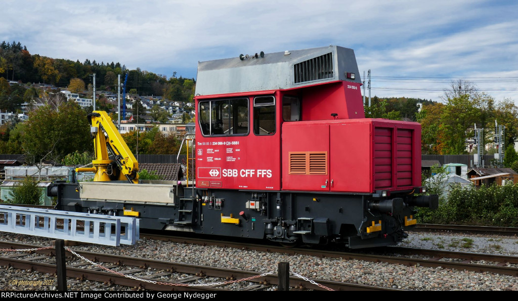 SBB Tm 234 066-9 MoW equipment